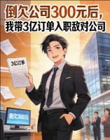 倒欠公司300元后，我带3亿订单入职敌对公司